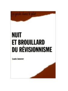 Lire la suite à propos de l’article Nuit et Brouillard du révisionnisme